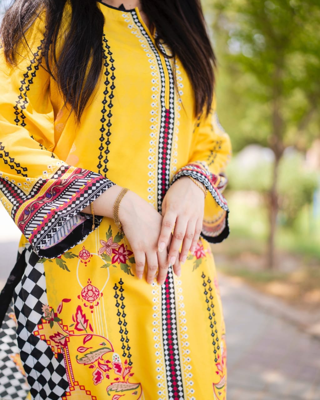 ANABIA DIGITAL PRINT 2PC