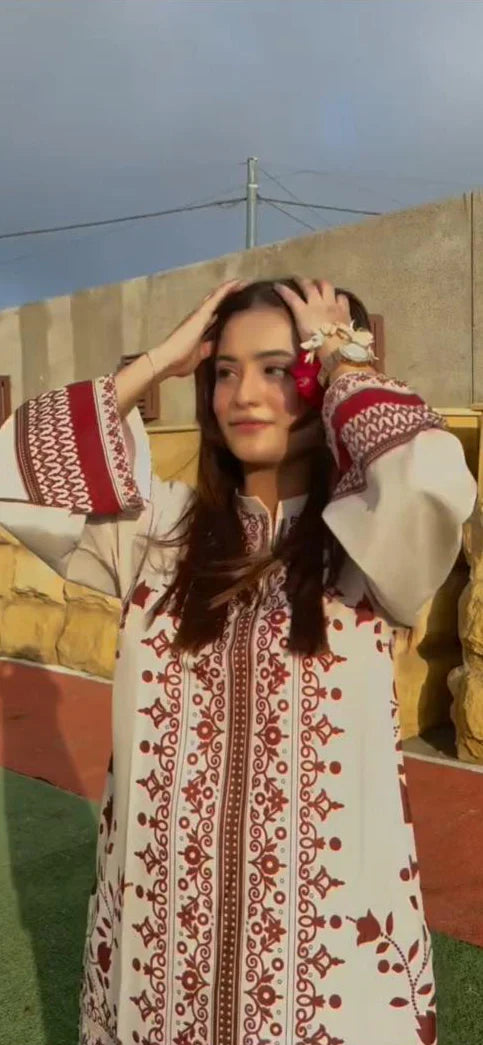 Manahil digital print 2pc